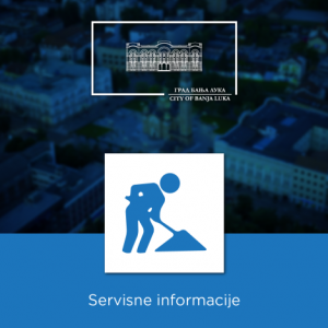 Обавјештење о извођењу радова у центру града