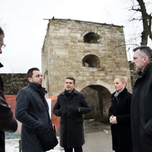 Почиње обнова улазне куле на тврђави Кастел