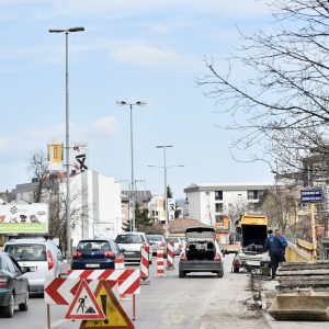 Санација тротоара на Ребровачком мосту Санација тротоара на Ребровачком мосту