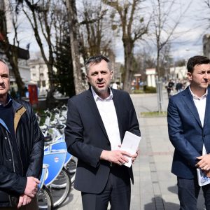 У функцији систем јавног изнајмљивања бицикала У функцији систем јавног изнајмљивања бицикала