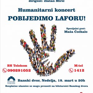 У недјељу концерт „Побиједимо Лафору“