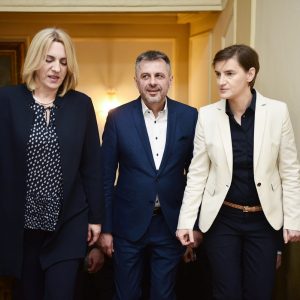 Састанак са предсједницом Владе Србије