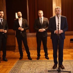 Svečani prijem za delegacije prijateljskih gradova