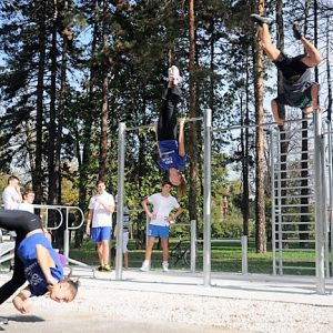 На љето нове теретане на отвореном