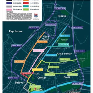 Обустава саобраћаја због одржавања полумаратона