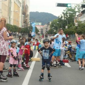 Главна улица пјешачка зона: И овај викенд ролеријада