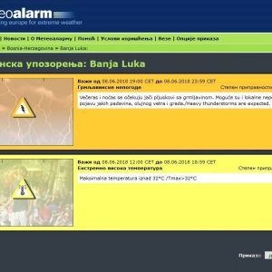 Упозорење на временске непогоде вечерас, ноћас и сутра