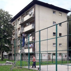 Popravka sportskog igrališta u Ulici Milana Brankovića