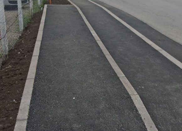  Trotoar nedavno urađen od Hiperkorta do Fisa (foto: arhiva)