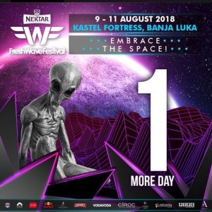 Fresh Wave од 9. до 11. августа на тврђави Кастел