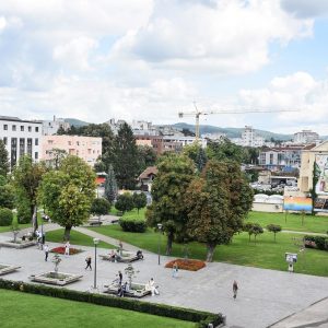Центар града добија нове обрисе, враћа се и „Башта сљезове боје“ Центар града добија нове обрисе, враћа се и „Башта сљезове боје“
