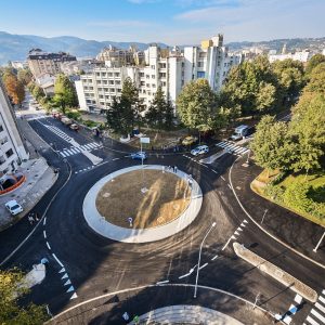 Izgrađen novi kružni tok u Aleji Svetog Save, sljedeći kod buduće „Delte“