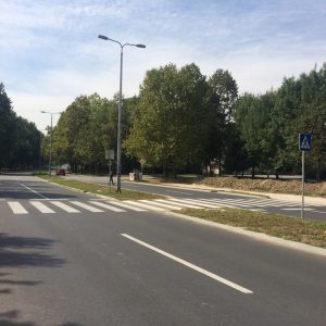 Radi bezbjednosti pješaka: Postavljaju „treptače“ na novoj dionici Istočnog tranzita