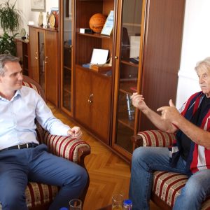 Predsjednik Talić ugostio Ljubivoja Ršumovića