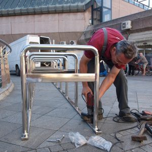 Na četiri lokacije u centru: Novi parking prostori za bicikle