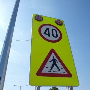 Dodatne mjere bezbjednosti: Postavljeni „treptači“ na dijelu Istočnog tranzita