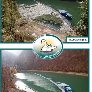 Брдо смећа уклоњено са мреже у Бочцу Брдо смећа уклоњено са мреже у Бочцу