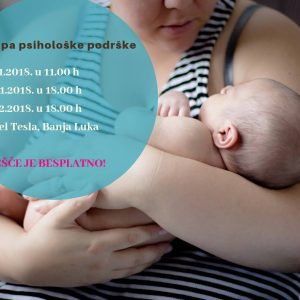 Radionice psihološke podrške ženama u trudnoći i nakon porođaja