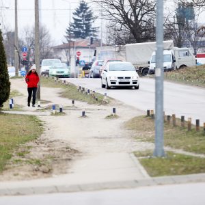 Планиран кружни ток код „Леснине“ и тротоар до „Тропика“