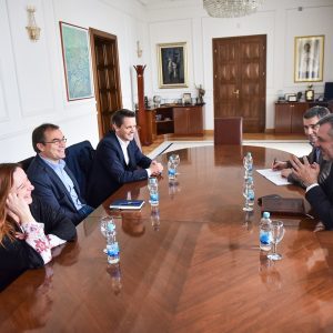 Радојичић са представницима Фондације „Фридрих Еберт“ Радојичић са представницима Фондације „Фридрих Еберт“