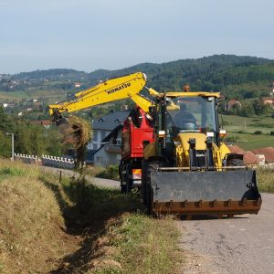 Чишћење канала у Поткозарју и Мишином хану