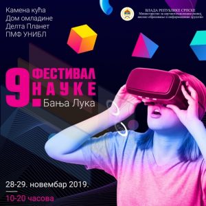 Девети Фестивал науке 28. и 29. новембра у Бањој Луци