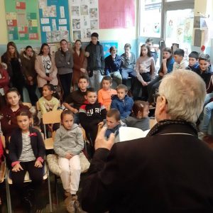 Писци из читанки и лектире у посјети бањалучким школама Писци из читанки и лектире у посјети бањалучким школама