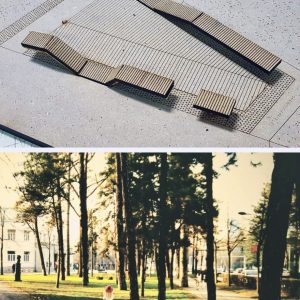 Побиједило рјешење за клупу у парку у близини Народног позоришта РС