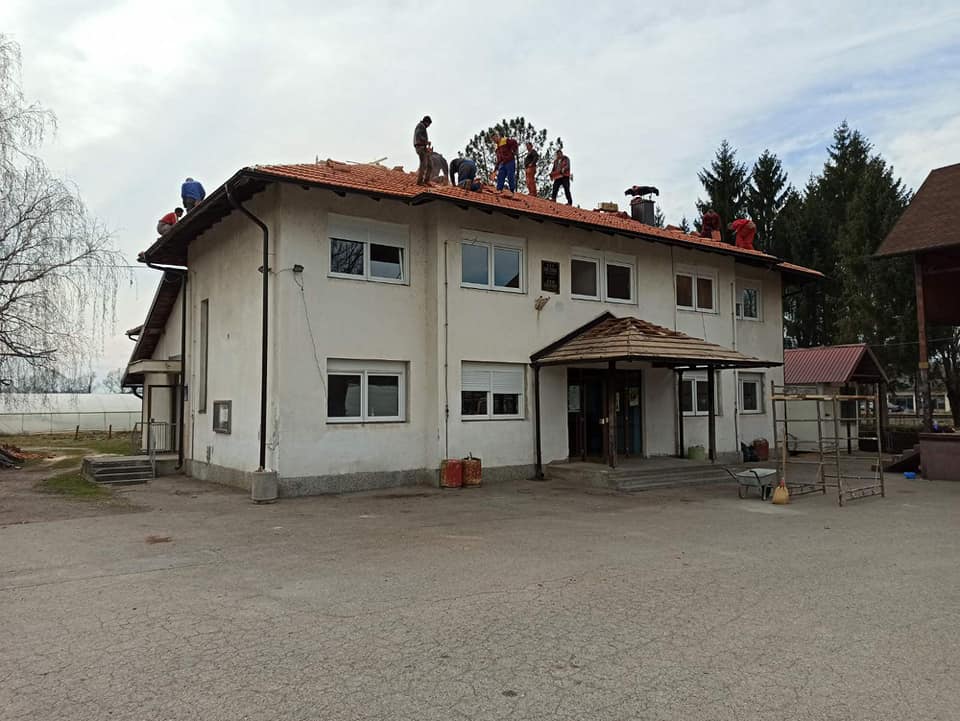  Радови на дому у Пискавици (Фото: КУД ″Пискавица″)