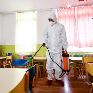 Додатна дезинфекција јавних простора Додатна дезинфекција јавних простора