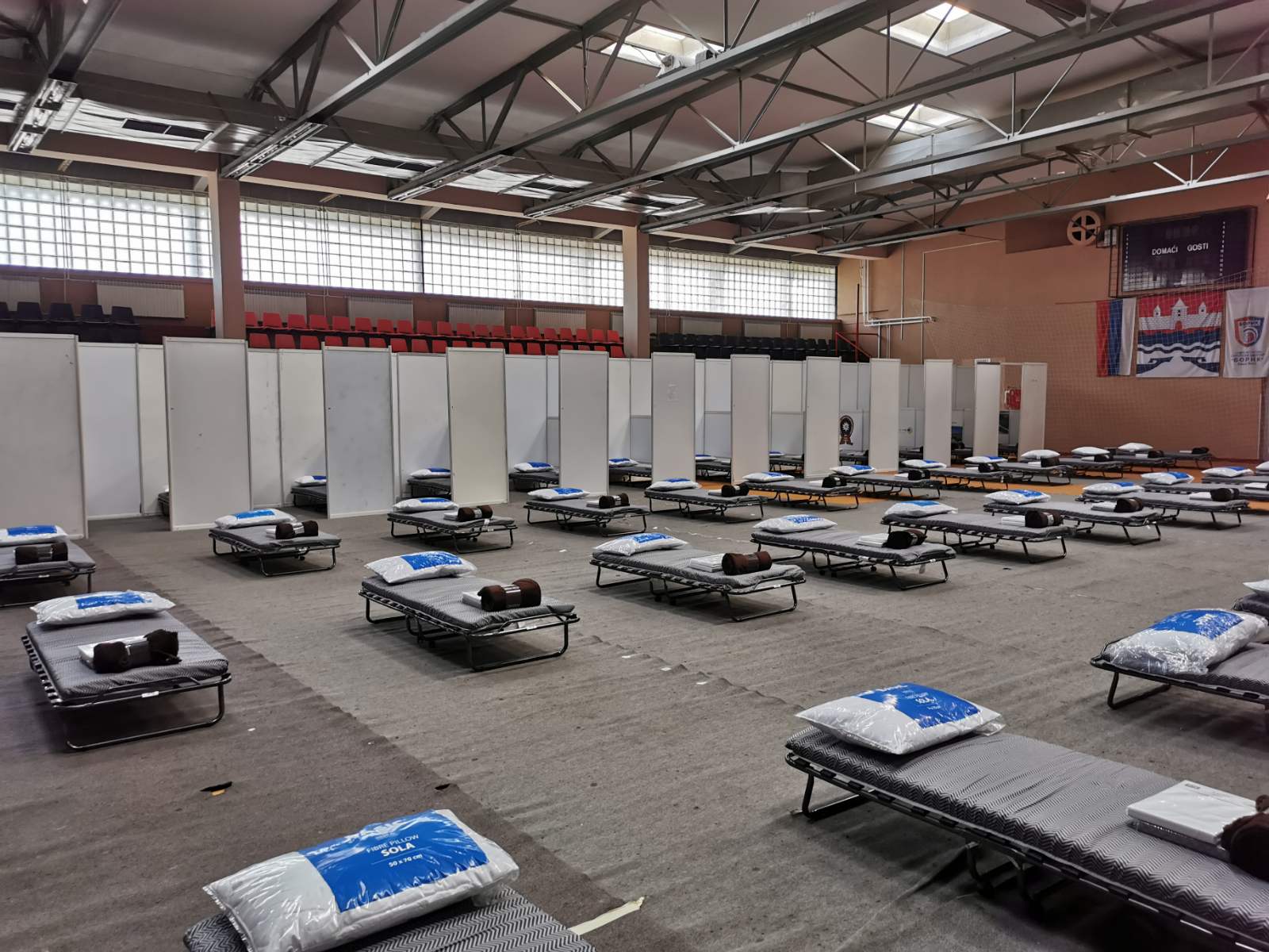 Карантин у дворани ″Обилићево″