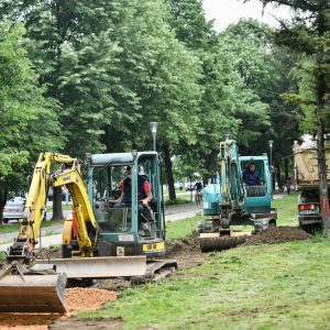 Почела градња трим стазе на Старчевици Почела градња трим стазе на Старчевици