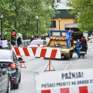 Почели радови на Градском мосту Почели радови на Градском мосту