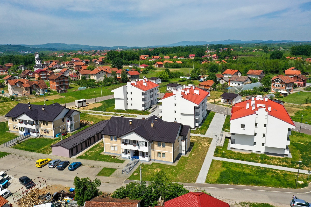 Stanovi se nalaze u tri novosagrađena objekta u naselju Kuljani