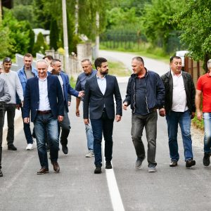 Бочац: Обновљен мост и главна саобраћајница Бочац: Обновљен мост и главна саобраћајница