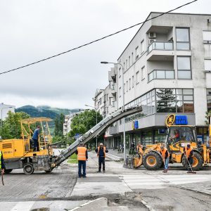 Борик: Санација фреквентне раскрснице