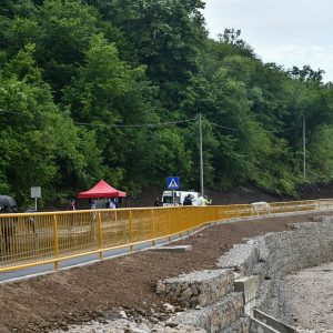 Санирано клизиште и обновљен дио саобраћајнице у Пријечанима
