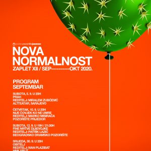Почиње Међународни фестивал глумца „Заплет XII нова нормалност“ Почиње Међународни фестивал глумца „Заплет XII нова нормалност“