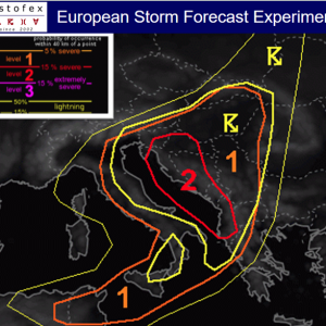Упозорење на нестабилно вријеме – могући грмљавина, пљускови и град