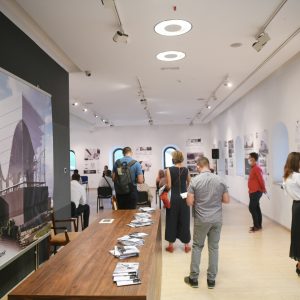 Отворена изложба радова конкурса за мултифункционалну дворану