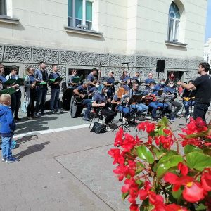 Музика и сликарство на градским трговима Музика и сликарство на градским трговима