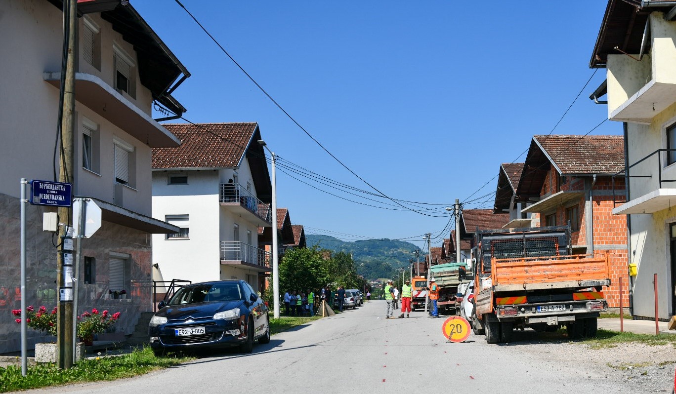  Ђурђевданска улица: Радови успјешно окончани (Фото архива)