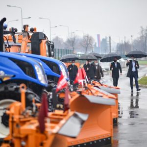 Градоначелник Станивуковић провјерио да ли је све спремно за чишћење првог снијега