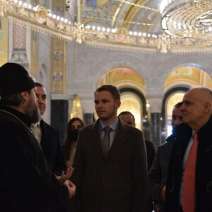 Станивуковић обишао Храм Светог Саве и Београд на води Станивуковић обишао Храм Светог Саве и Београд на води