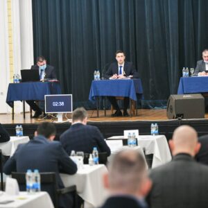 Са дневног реда скинут приједлог да Скупштина града има једног потпредсједника Са дневног реда скинут приједлог да Скупштина града има једног потпредсједника