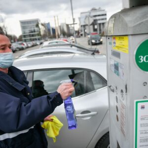 Pojačana dezinfekcija parking automata i autobusa Pojačana dezinfekcija parking automata i autobusa