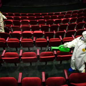 Dezinfikovan prostor Doma omladine Dezinfikovan prostor Doma omladine