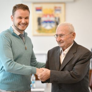 Поводом Дана града: Градоначелник примио делегацију СУБНОР-а Поводом Дана града: Градоначелник примио делегацију СУБНОР-а