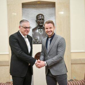 Сусрет градоначелника Станивуковића са начелником Теслића Сусрет градоначелника Станивуковића са начелником Теслића