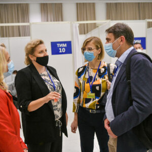 Kонсултант Регионалне канцеларије СЗО за Европу за вакцинацију обишао вакцинални пункт